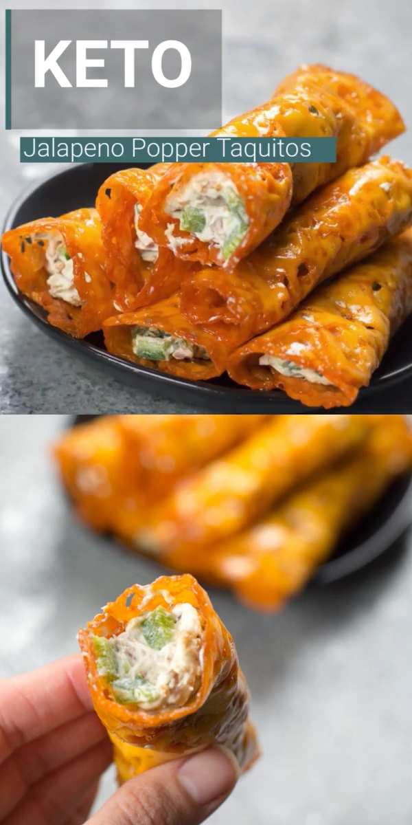 Keto Jalapeno Popper Taquitos -   18 diet Drinks cooking ideas