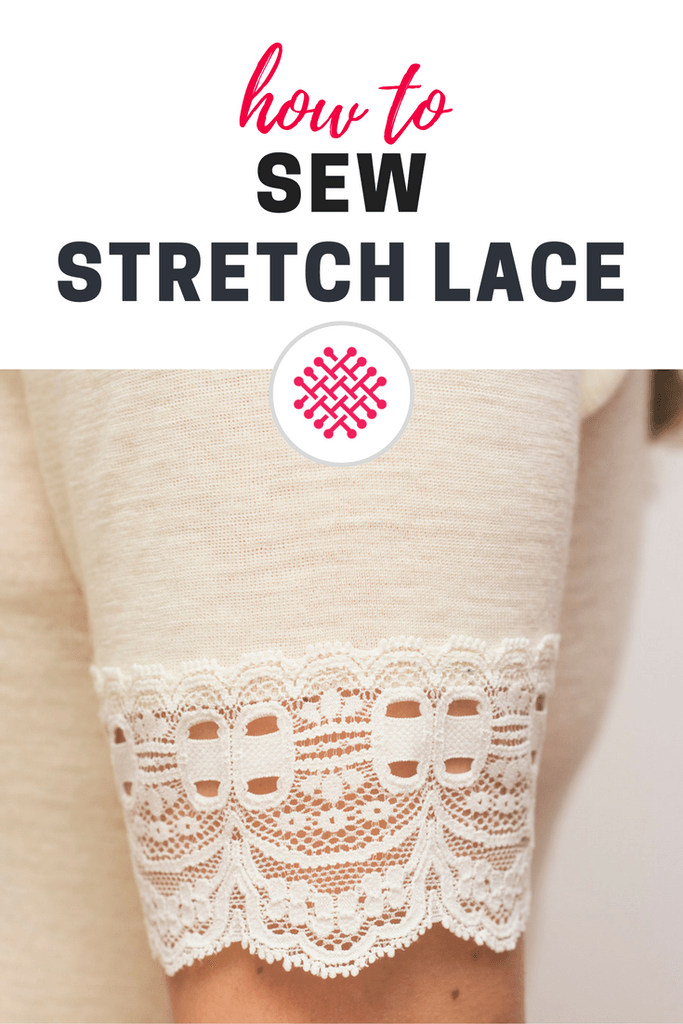 3 ways to attach stretch lace on knit fabrics - The Last Stitch -   18 DIY Clothes Lace sewing projects ideas