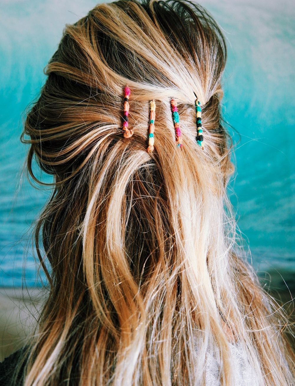 Friendship Bracelet Bobby Pins -   18 hairstyles Casual french twists ideas