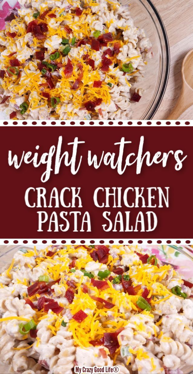 Crack Chicken Pasta Salad | Healthy Crack Chicken Pasta Salad -   18 healthy recipes For Weight Loss slow cooker ideas