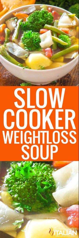Slow Cooker Weight Loss Soup (With Video) -   18 healthy recipes For Weight Loss slow cooker ideas