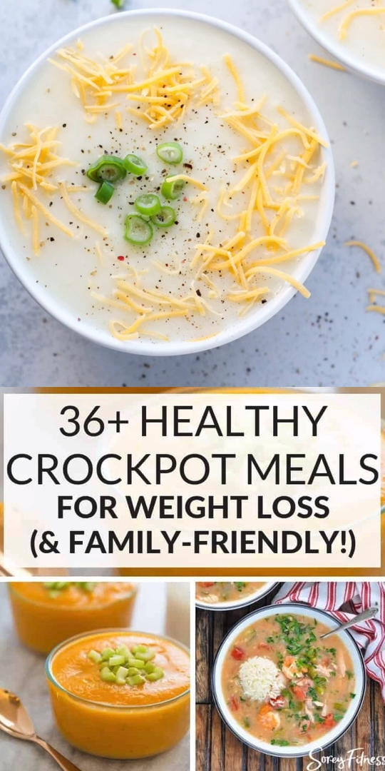 Healthy Crockpot Meals for Weight loss & Your Family -   18 healthy recipes For Weight Loss slow cooker ideas
