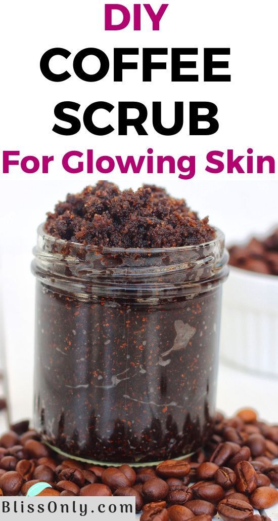 DIY Exfoliating Coffee Scrub For Glowing Skin -   18 skin care Face coffee scrub ideas