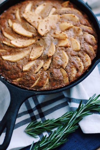 Rustic Buckwheat Apple Cake Recipe | Yummly -   19 cake Apple coconut oil ideas