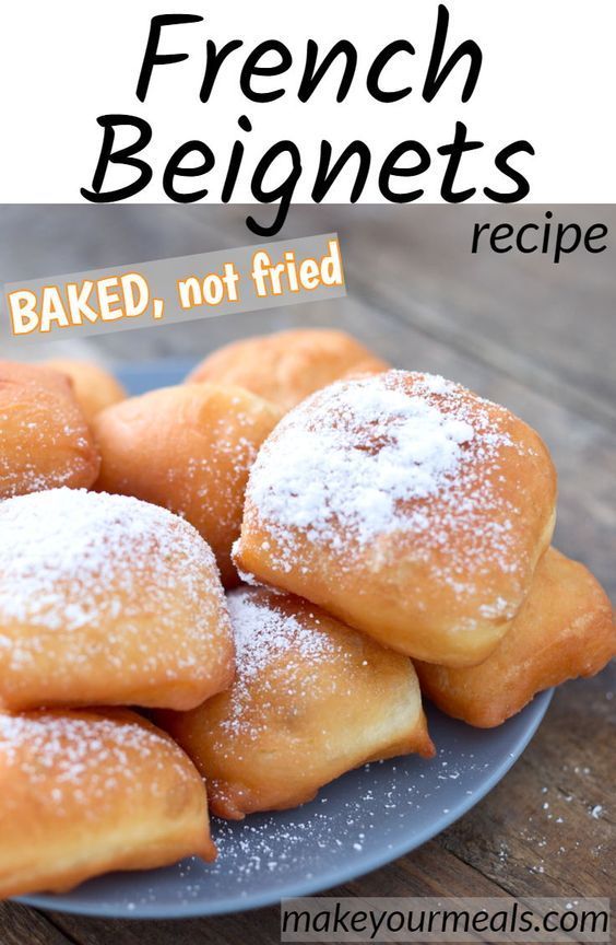Baked French Beignets -   19 desserts Easy recipes ideas