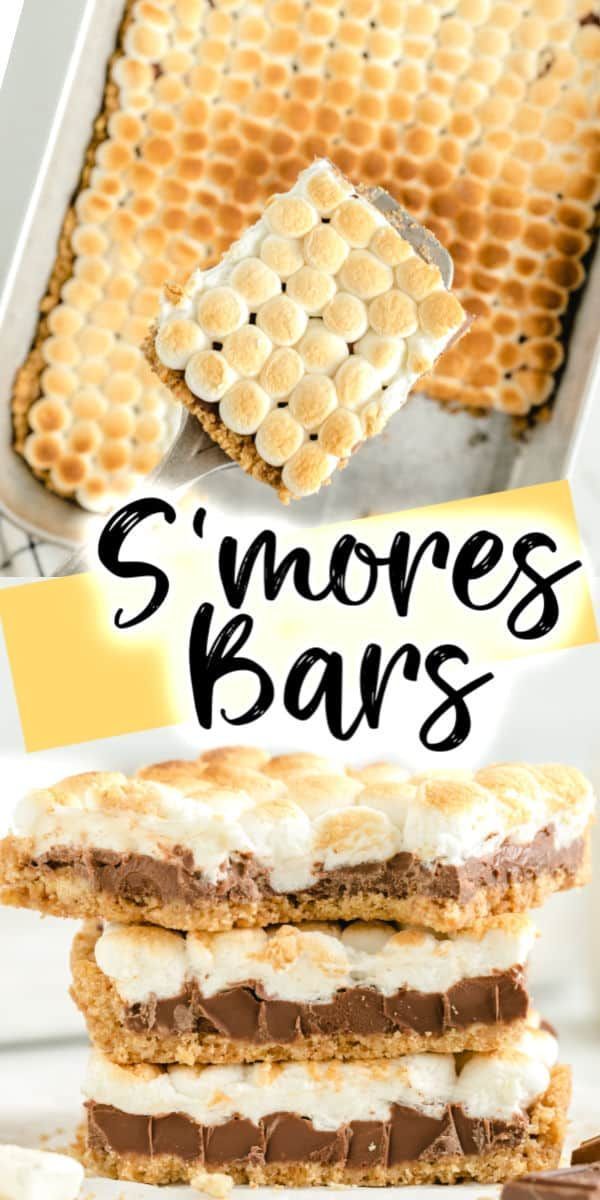 Smore Bars -   19 desserts Easy recipes ideas
