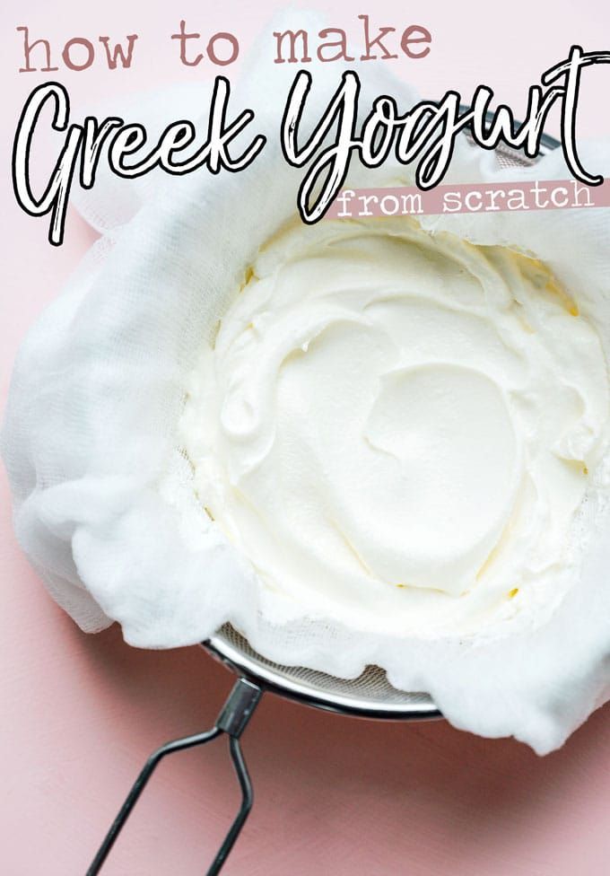How to Make Greek Yogurt (No Special Equipment) -   19 diet Food greek yogurt ideas