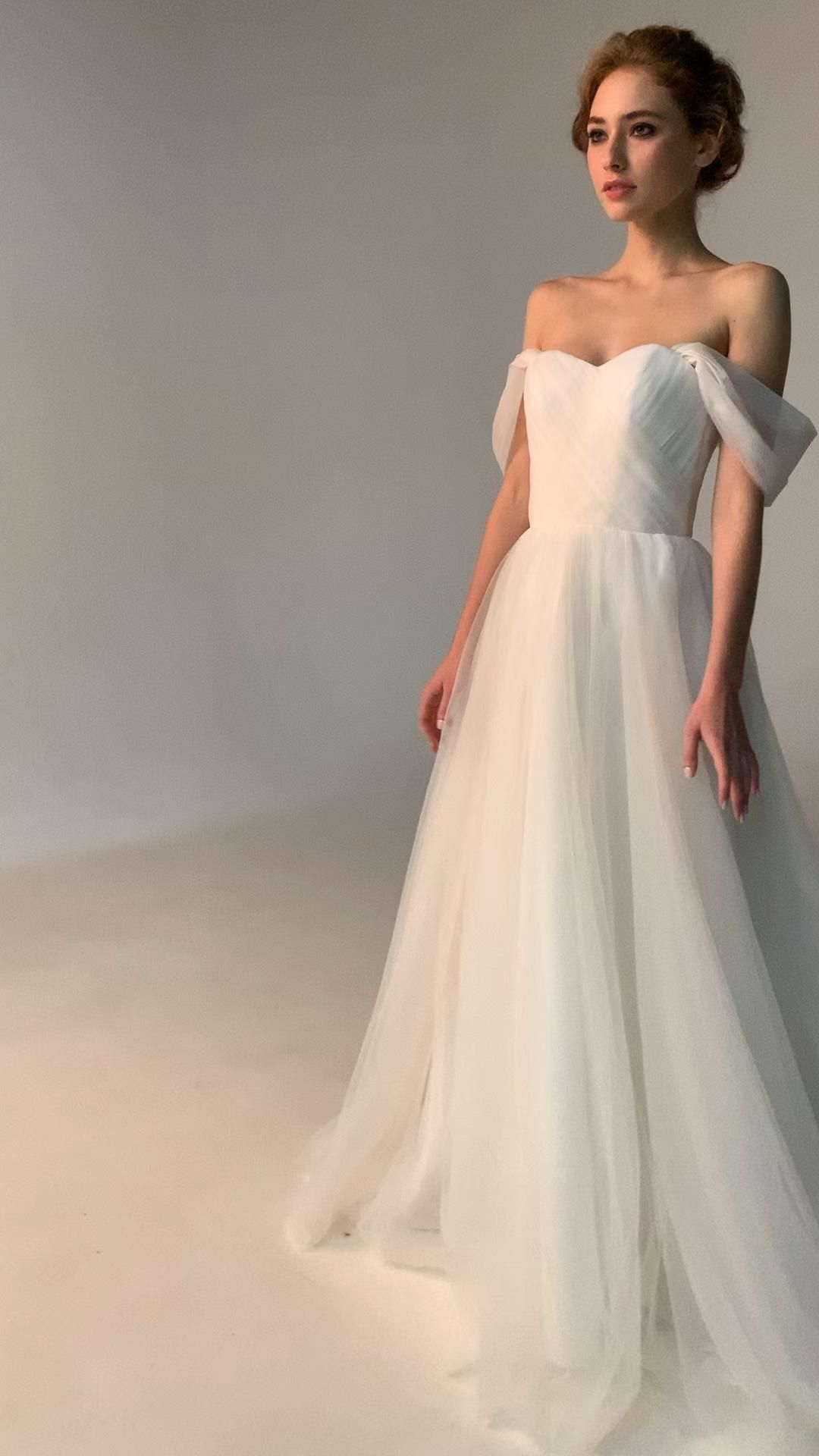 Off shoulder wedding dress -   19 dress Silk the bride ideas