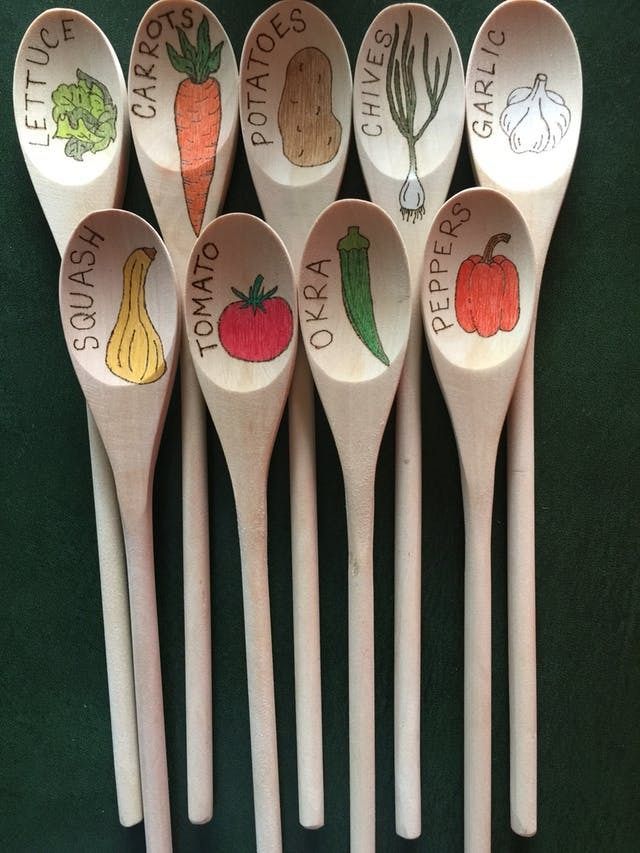 The World's Cutest Garden Markers You Can Make -   19 planting DIY spring ideas