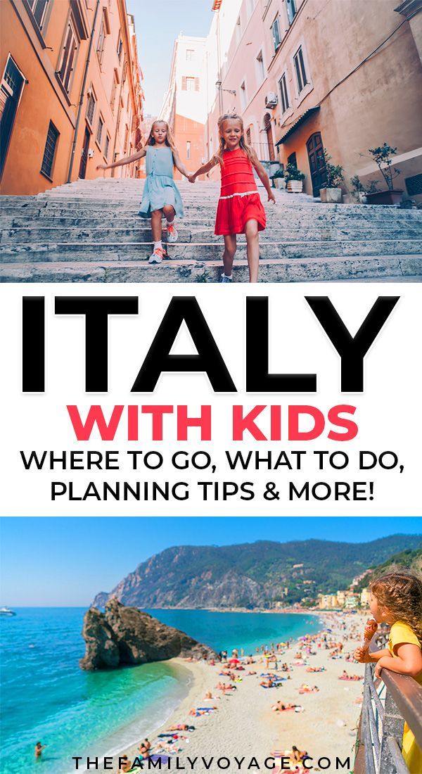 Where To Go In Italy With Kids [& Important Planning Tips] - The Family Voyage -   19 travel destinations With Kids children ideas