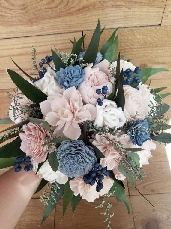 Glass Hurricane Tubes for Candlesticks -   19 wedding Blue bouquet ideas
