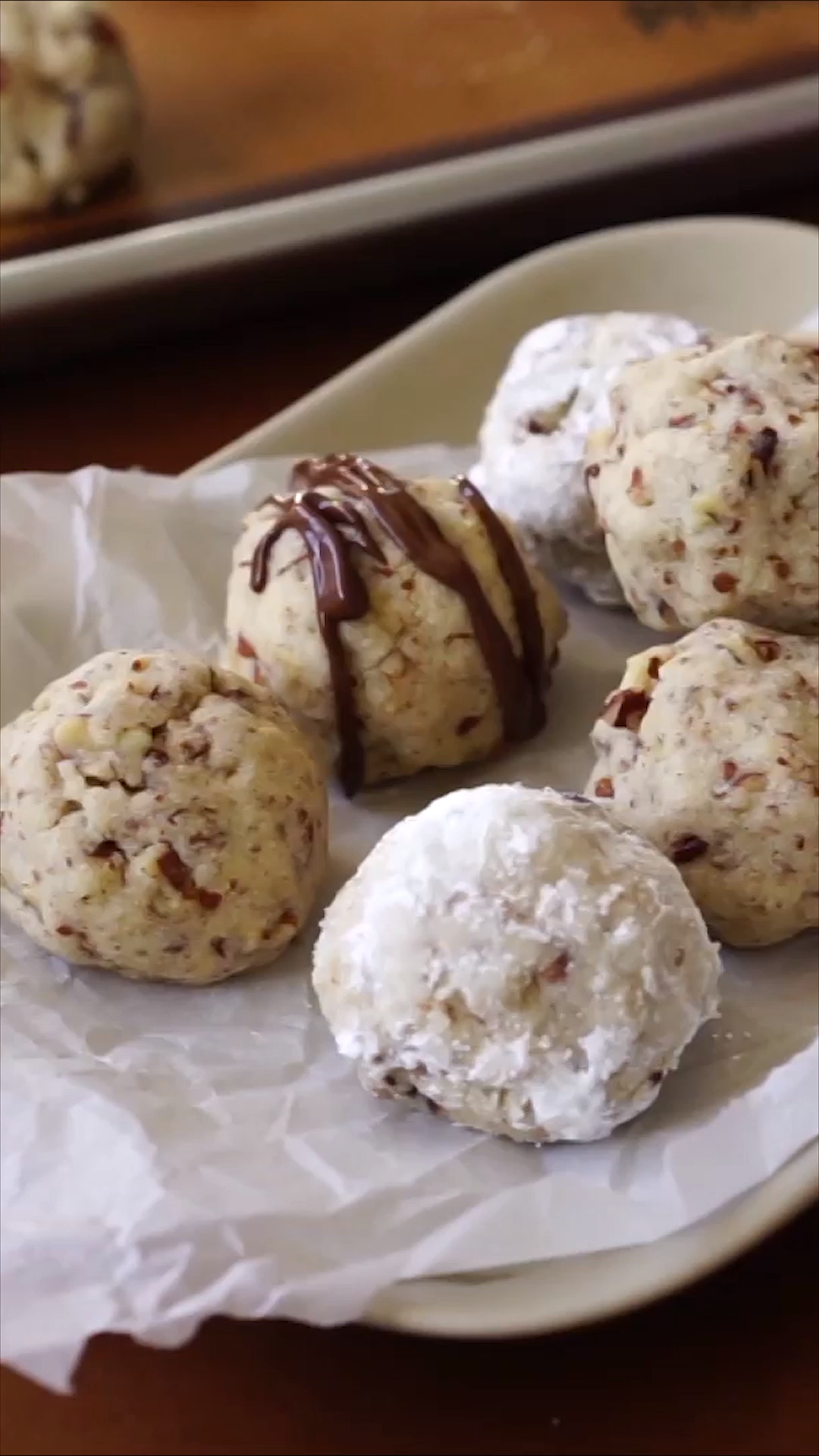 4 Ingredient Pecan Balls Cookies -   21 desserts Holiday 4 ingredients ideas