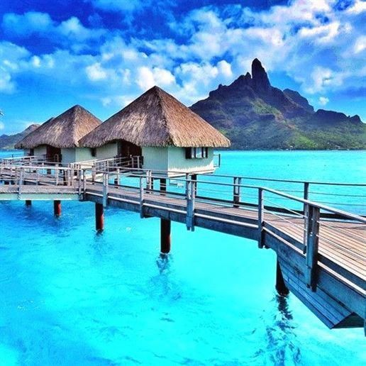 Bora Bora, French Polynesia -   24 holiday Destinations adventure ideas
