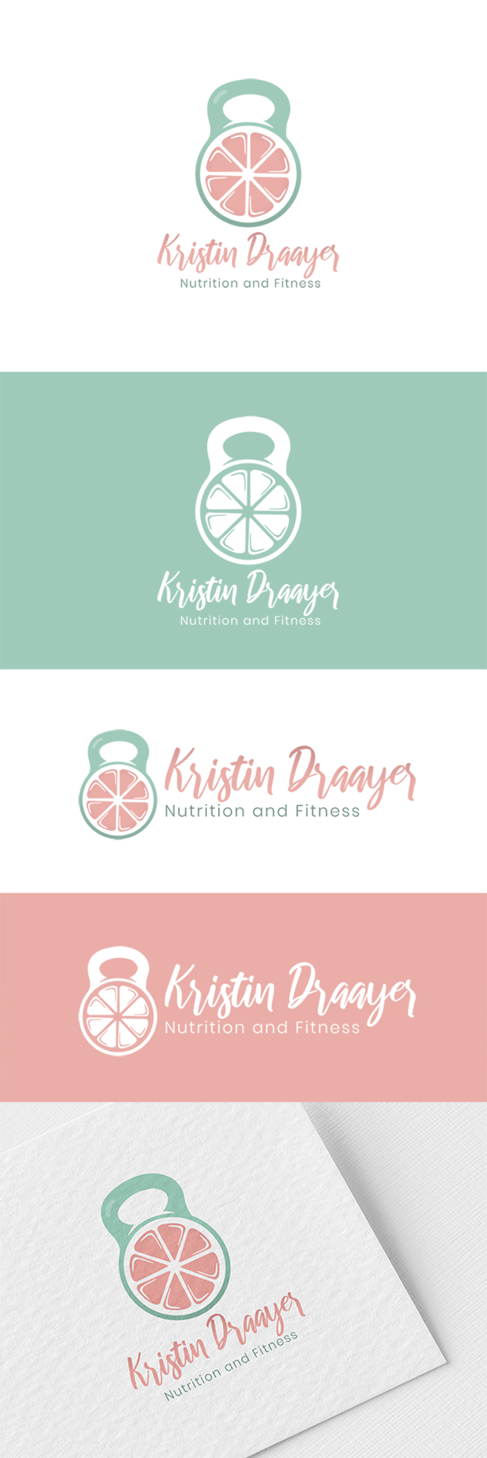 8 diet Logo design ideas