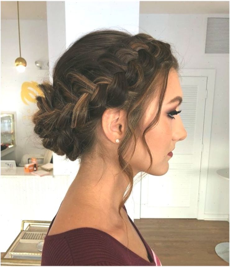 this gorgeous braided updo is perfect for prom + formal (With images) | Elegant hairstyles -   12 homecoming hairstyles Updo ideas