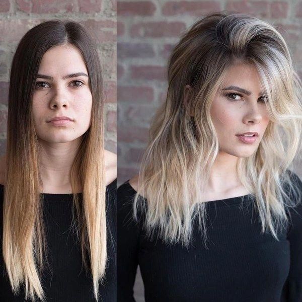 This Lob Cut Is Perfect For Fine-Haired Clients behindthechair.com -   13 hair 2018 2019 ideas