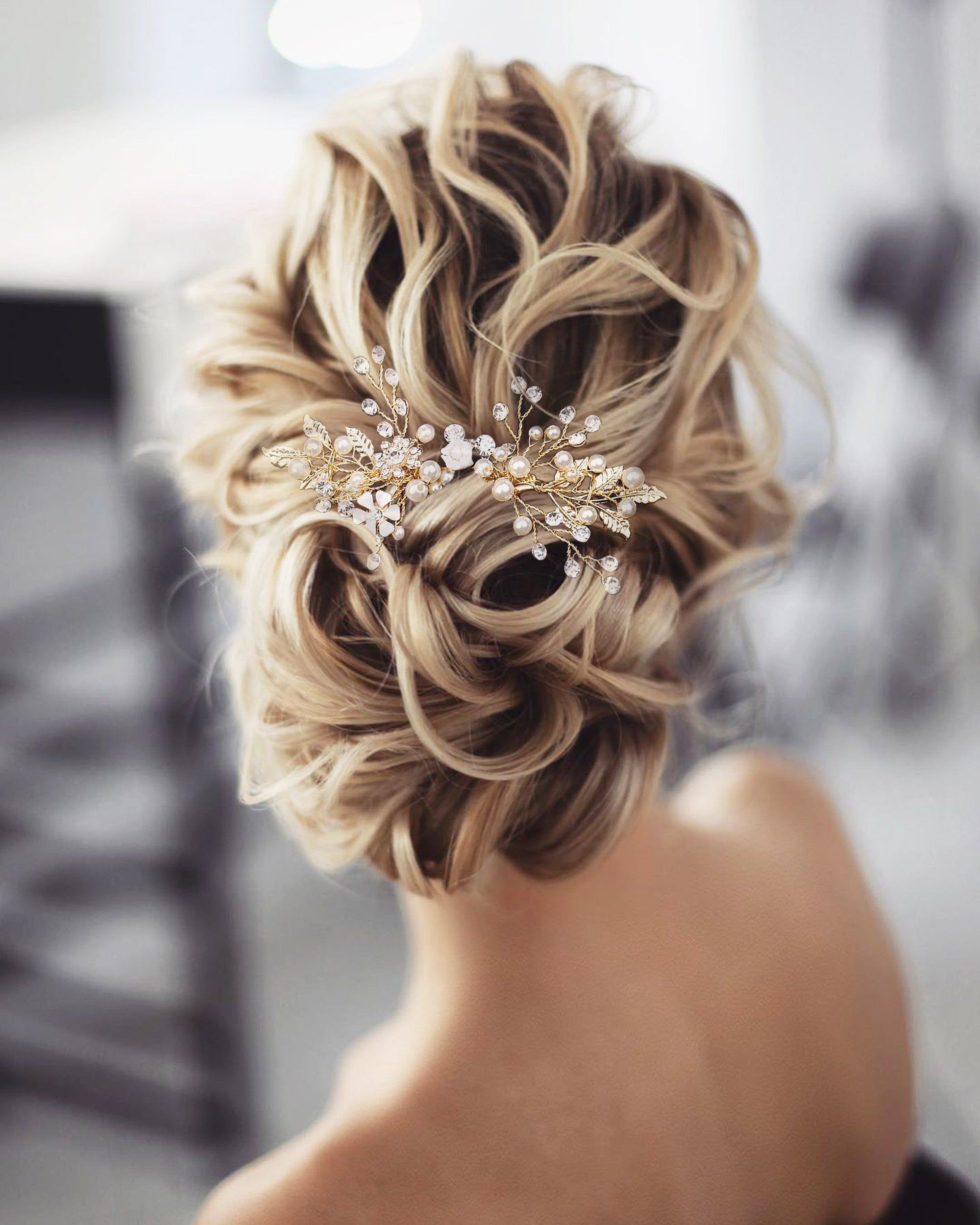 Crystal Bridal Hair Comb Pearl Wedding Hair Comb Bridal Comb | Etsy -   13 hairstyles 2019 wedding ideas