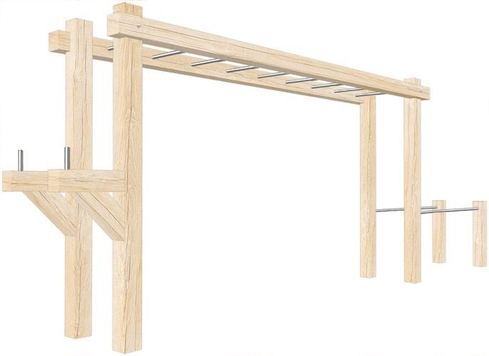 Monkey Bars for Adults | Monkey Bars by PlayEquip -   13 outdoor fitness Equipment ideas