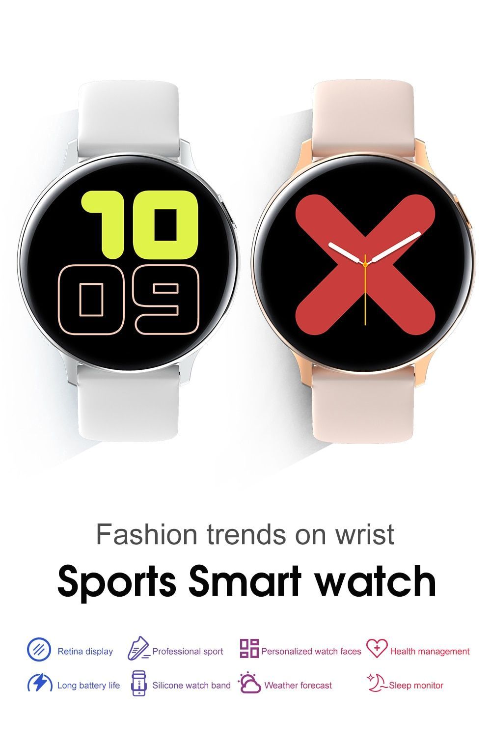 IP68 Waterproof 1.4 inch Full Touch Men Healthy Fitness Tracker Smartwatch -   15 fitness Tracker smartwatch ideas