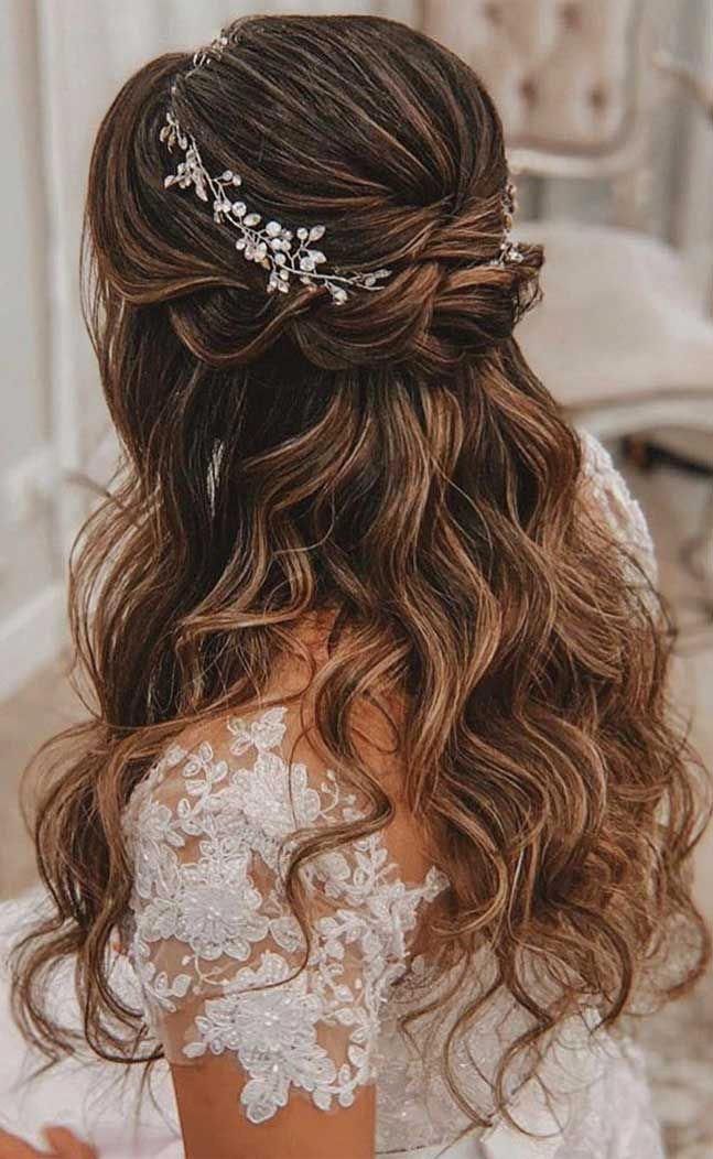 43 Gorgeous Half Up Half Down Hairstyles -   15 hairstyles Prom half up ideas