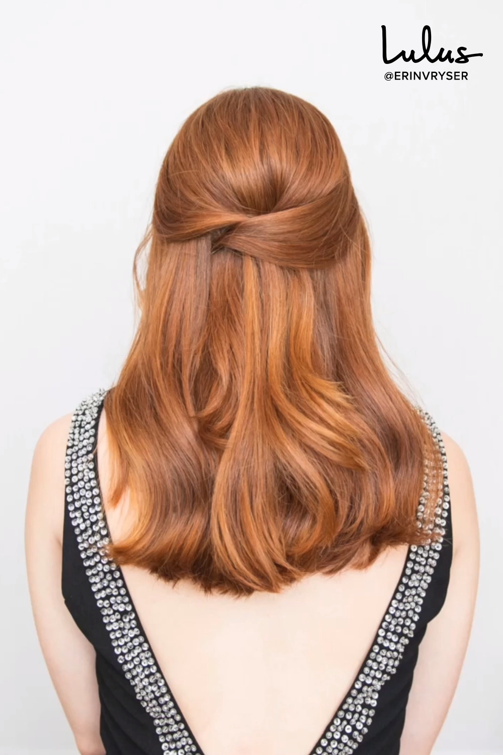 Hair How-To: This Criss-Cross Half-Up Hairstyle is Your Party Season Secret Weapon -   15 hairstyles Prom half up ideas