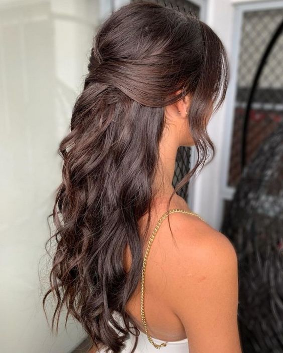 15 hairstyles Prom half up ideas