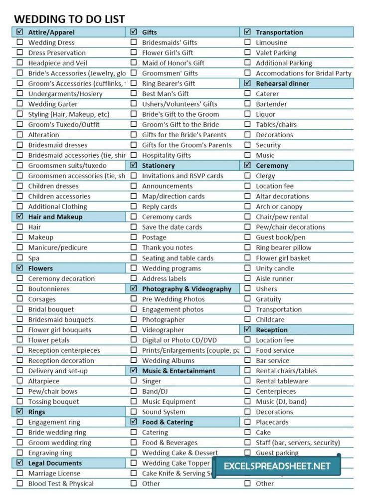 20+ Useful Wedding Spreadsheets -   15 wedding Planning excel ideas