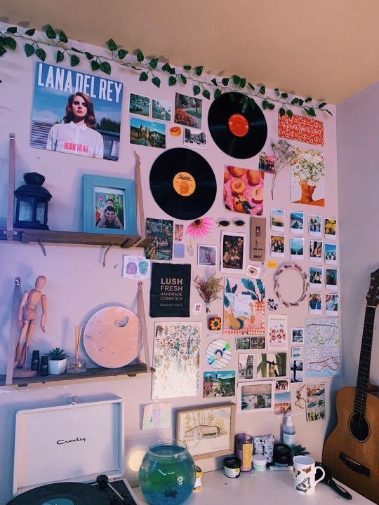 16 aesthetic room decor Grunge ideas