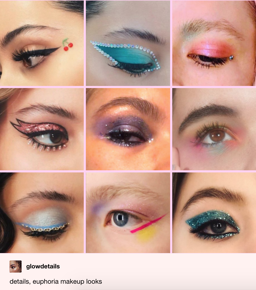16 euphoria makeup ideas