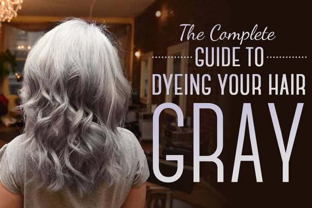 Here Is Every Little Detail On How To Dye Your Hair Gray -   16 hair Gray tips ideas