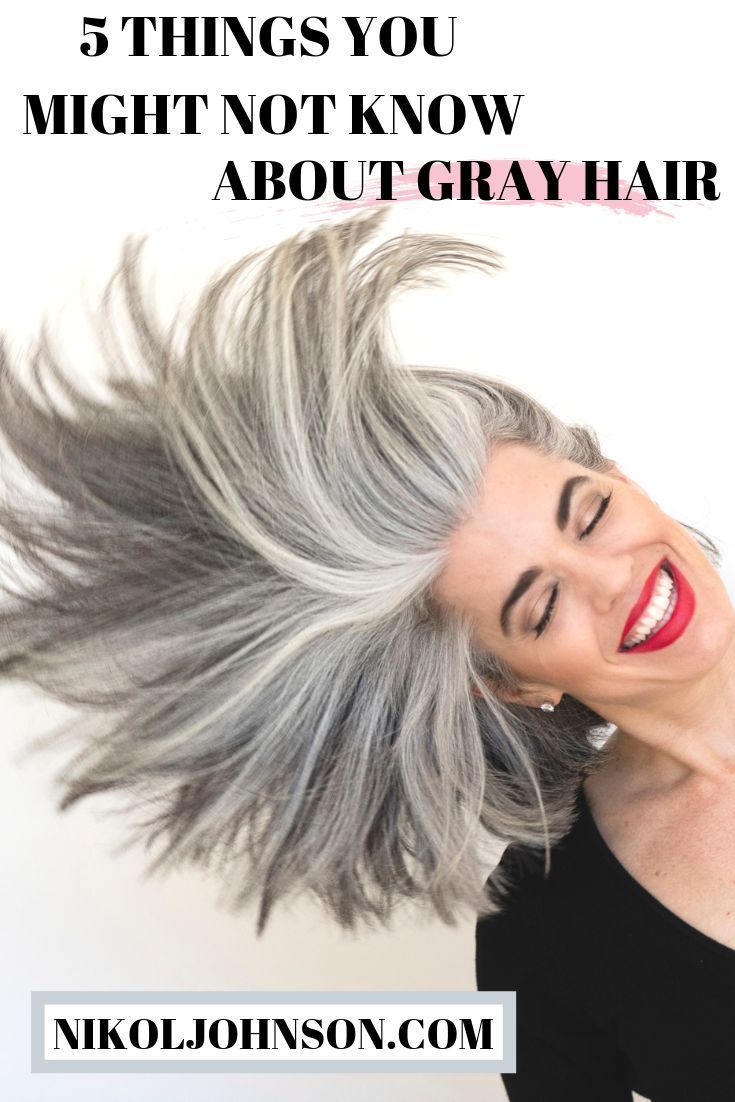 5 FUN FACTS YOU MIGHT NOT KNOW ABOUT GRAY HAIR | Nikol Johnson -   16 hair Gray tips ideas