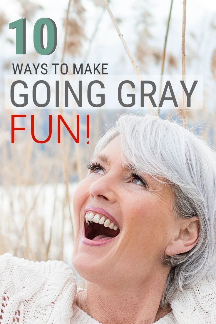 10 Proven Ways to Make Your Cold Turkey Gray Hair Transition Fun! -   16 hair Gray tips ideas