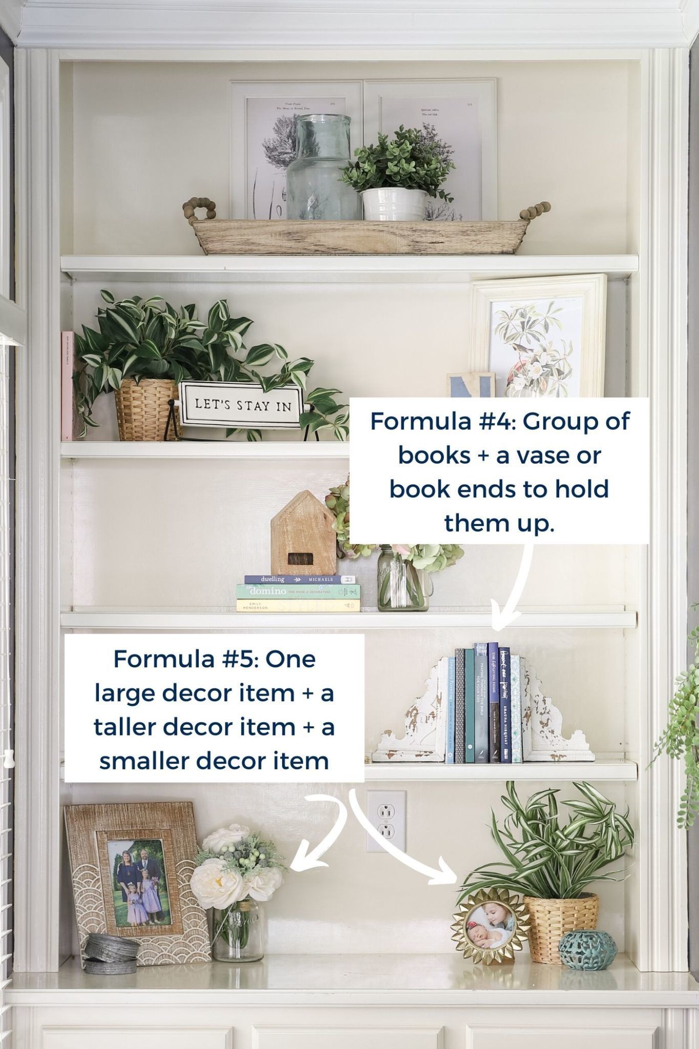 Simple Formulas for Styling Bookshelf Decor | The Turquoise Home -   16 room decor Shelves tutorials ideas