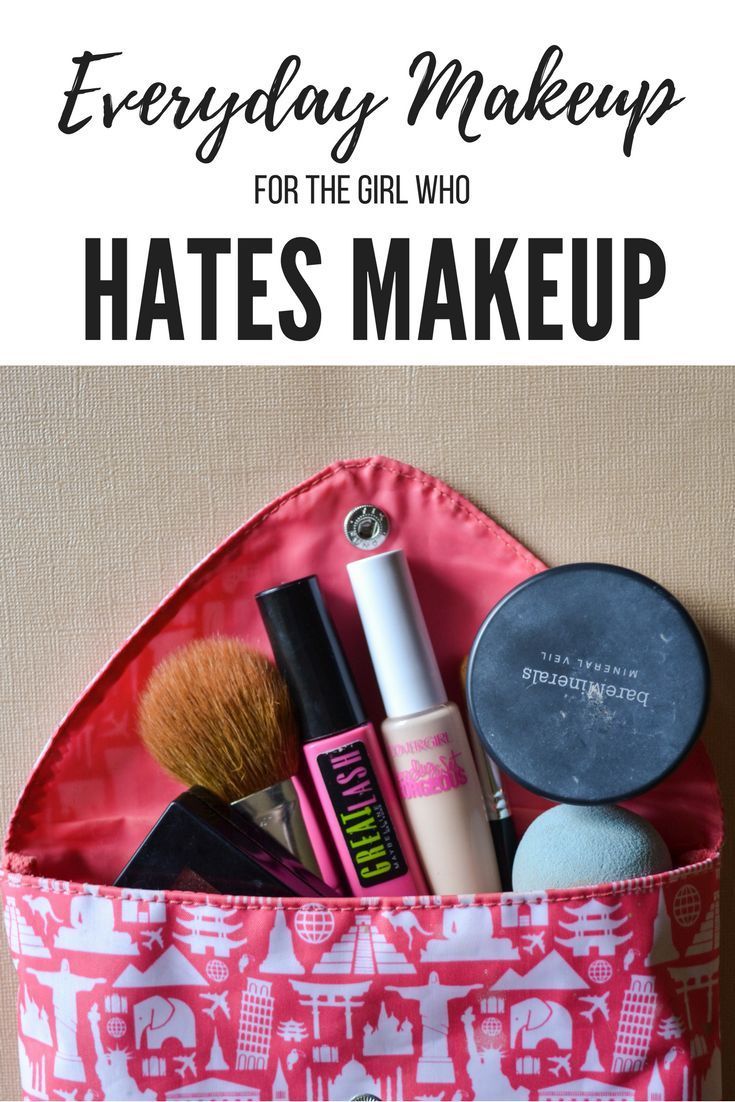 Everyday Makeup for the Girl Who Hates Makeup – Simply Nutmeg's -   17 college makeup Everyday ideas