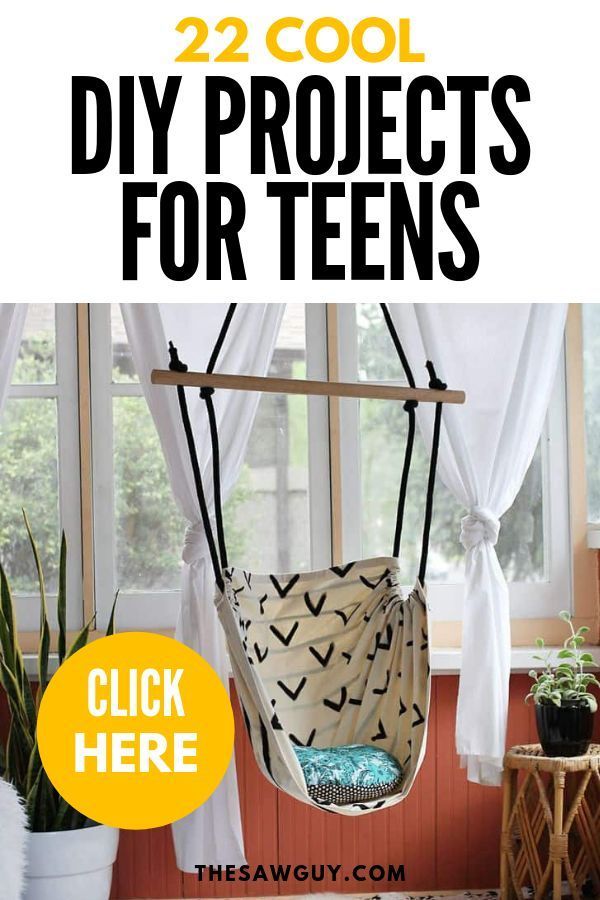 22 Cool DIY Projects for Teenagers - The Saw Guy -   17 diy projects For Guys home decor ideas
