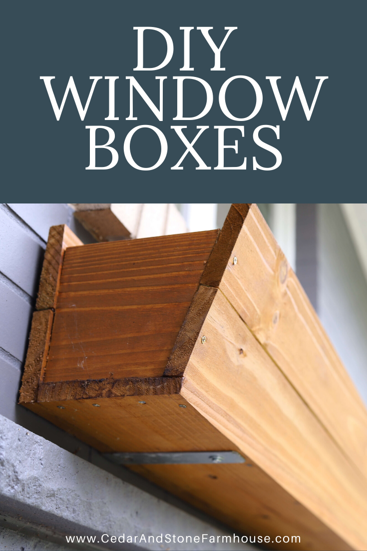 DIY Window Boxes -   17 diy projects Outdoor curb appeal ideas