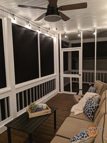 How to Restore, Update, and Screen in a Porch - Woodshop Mike -   17 garden design House porches ideas