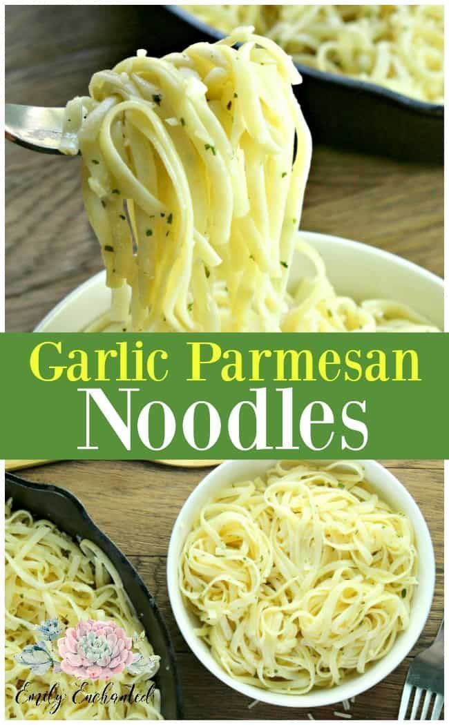 Garlic Parmesan Noodles -   17 healthy recipes Pasta parmesan ideas