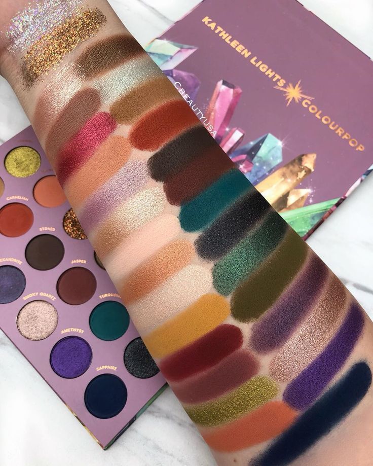 Christina Kaay on Instagram: “So Jaded palette Swatches!! рџ?Ќ swipe to see them up close and personal -   17 makeup Palette disney ideas