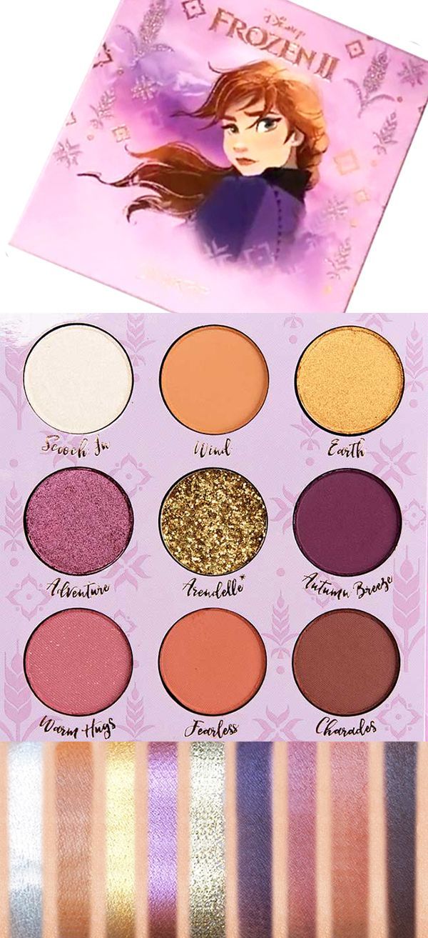 ColourPop x Disney Frozen II Anna Eyeshadow Palette -   17 makeup Palette disney ideas