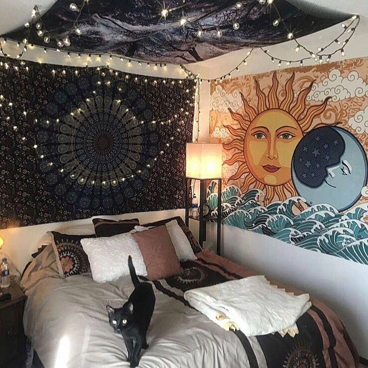 Celestial Tapestry -   17 room decor Indie tapestries ideas