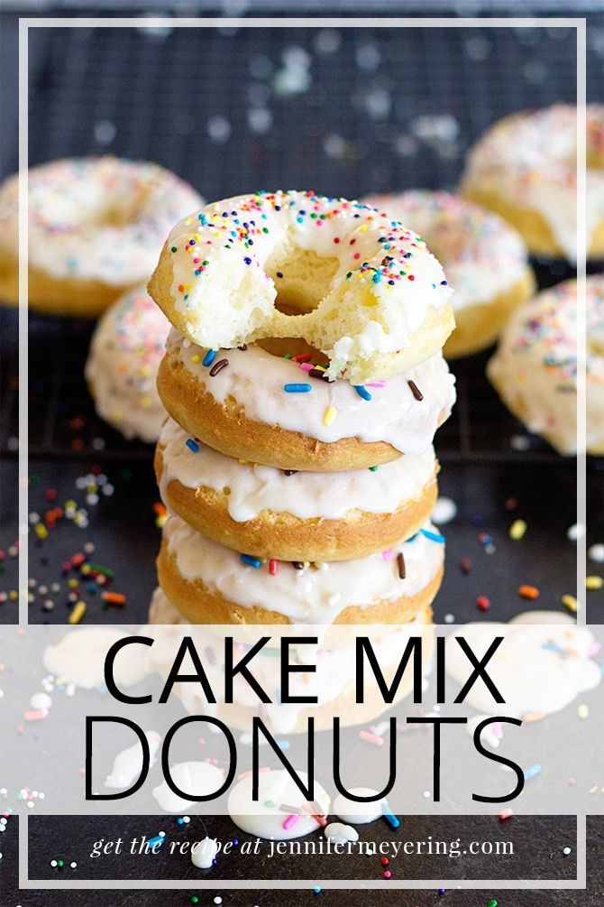 Cake Mix Donuts - Jennifer Meyering -   18 cake Mix ideas