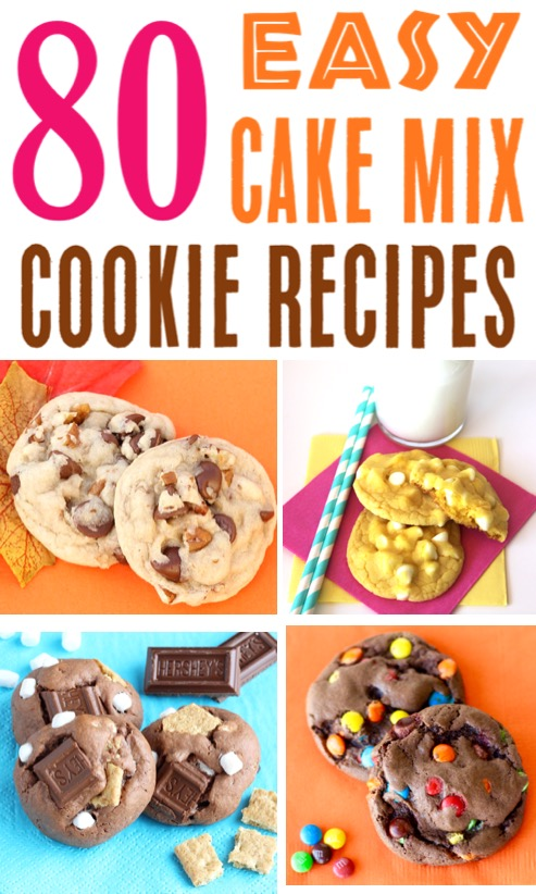 80+ Cake Mix Cookies Recipes! {5 Ingredients or Less} -   18 cake Mix ideas