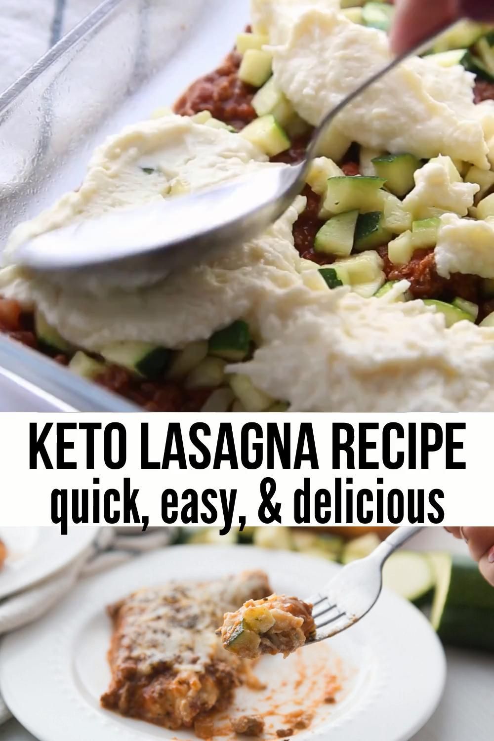 KETO Zucchini Lasagna Recipe -   18 diet Low Carb lowcarb ideas