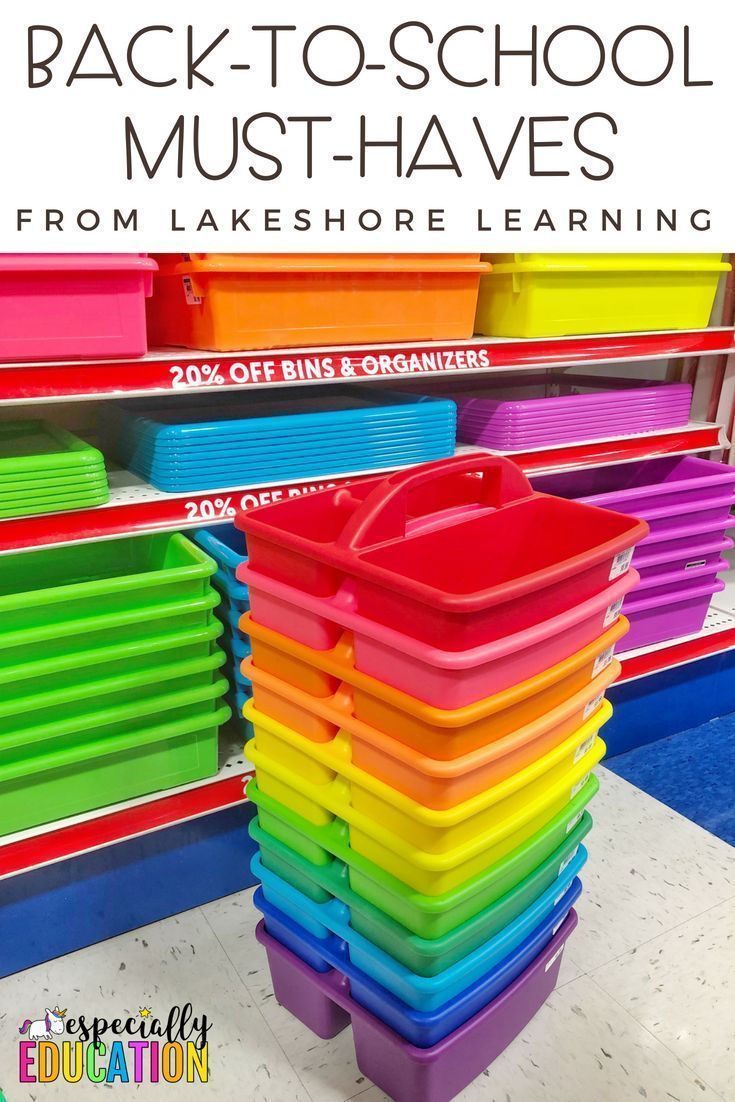Back to School Necessities from Lakeshore Learning -   18 DIY Clothes For School classroom ideas
