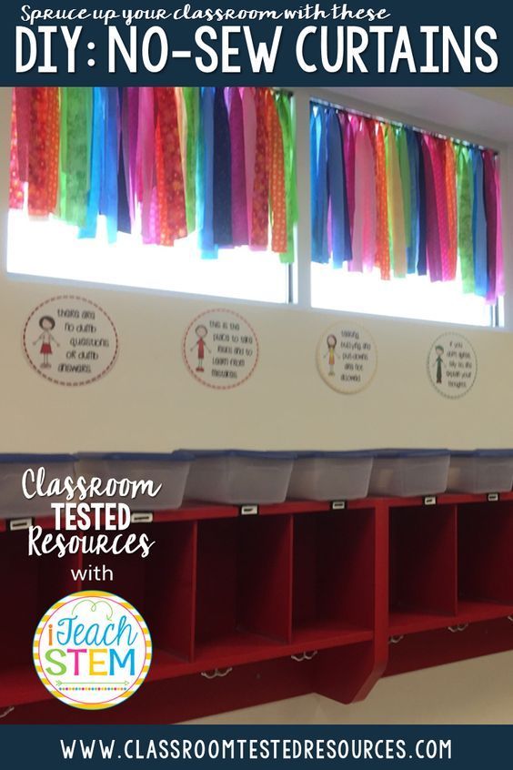 DIY: Creating No-Sew Curtains -   18 DIY Clothes For School classroom ideas