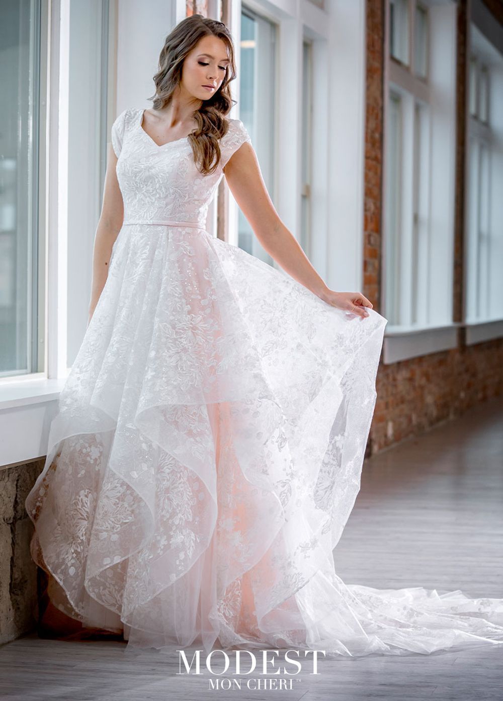 Modest Bridal by Mon Cheri TR21911 Cap Sleeve Bridal Dress -   18 dress Modest simple ideas