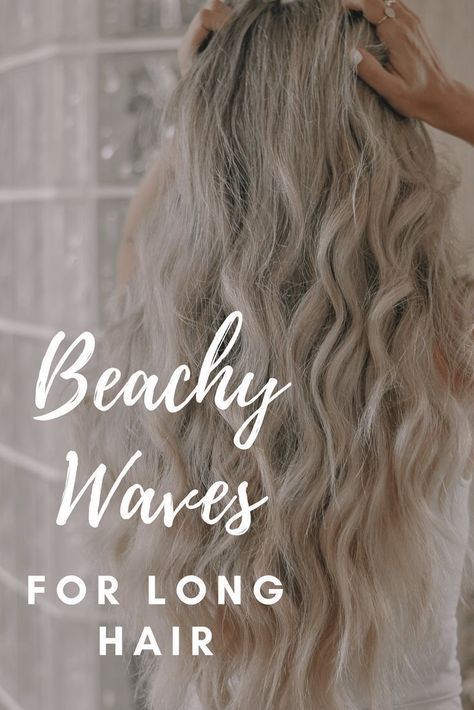 How To Get Perfect Beachy Waves - Kristy By The Sea -   18 hair Waves how to get ideas