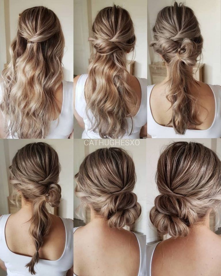Simple and Pretty DIY Updo Hairstyle Tutorials For Wedding Guest - Page 3 of 3 -   18 hairstyles Updo diy ideas