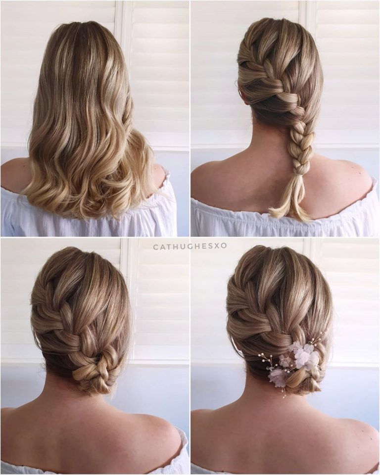 Simple and Pretty DIY Updo Hairstyle Tutorials For Wedding Guest -   18 hairstyles Updo diy ideas